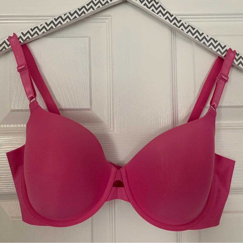 Pink bra